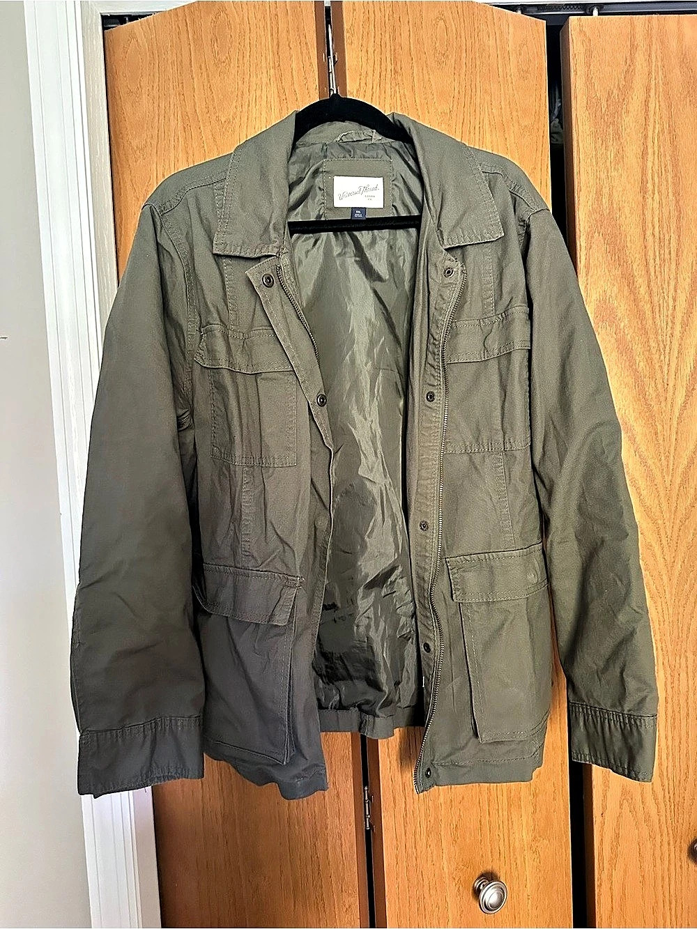 Universal Thread Utility Jacket in Green Size XL Like New